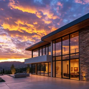 Sunset Symphony and Stone Delight