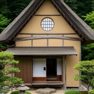 Thatched Whispers: Tea House Tales