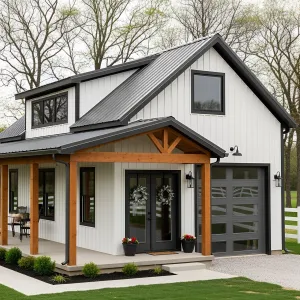 Charming Mini Barndominium with a Modern Touch