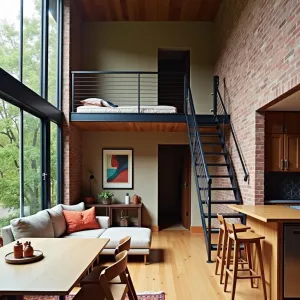 Loft Living: A Modern Treehouse