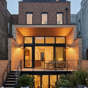 Warm Terrace Brownstone With Garden Retreat