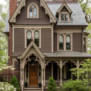 Gothic Grandeur Under the Gentle Canopy