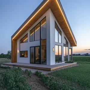 Modern Marvel: The Sharp-Edged Cottage