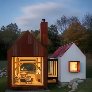 Rustic Sophistication in Emerald Dreams