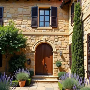Sunlit Serenity with Lavender Charm