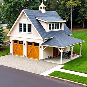 Chic Carriage Corner: A Timber Tale