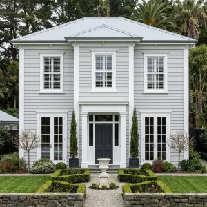 Timeless Gray Manor Cottage