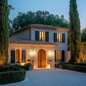 Rustic Charm with Warm Glow