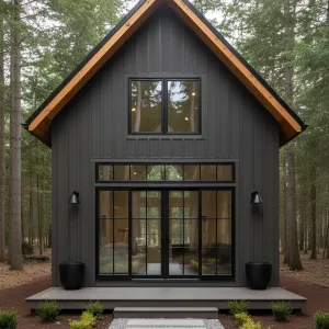 Evergreen Black Gable Hideout