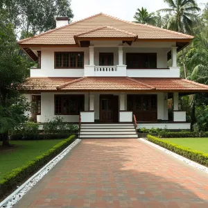 A Kerala Splendor: Roof Rhapsody in Tropical Green