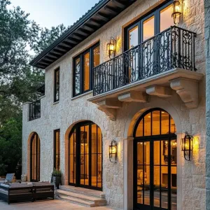 Timeless Elegance in Stone and Iron
