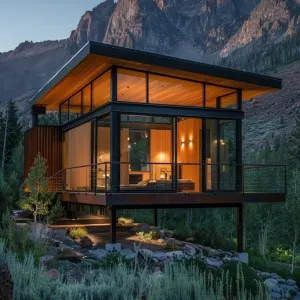 Cabin With Smart-home Integration