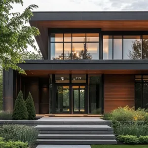 The Harmonious Hideaway of Glass and Green
