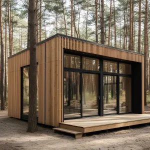 Louvered Pine Lightbox Retreat