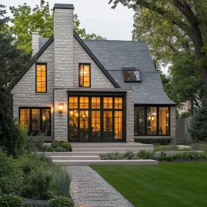 Chic Stone Cottage with Luminescent Charm
