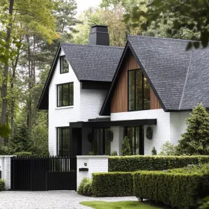 Timber and Tudor: The Modern Mix
