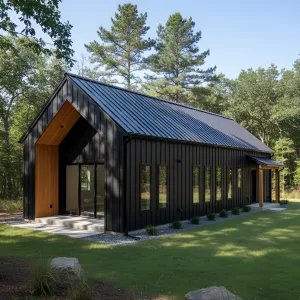 Raven Barn With Timber Nudges