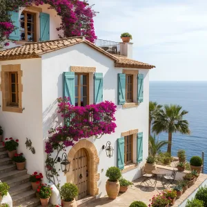 Bougainvillea Blue-Shutter Bluff Cottage