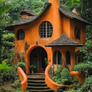 Charming Gingerbread Cottage