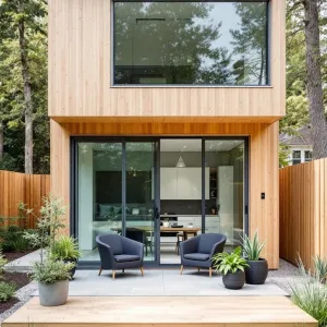 Two-Level Timber Tranquility