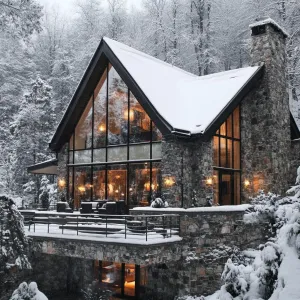 Gabled Wonder in Winterland