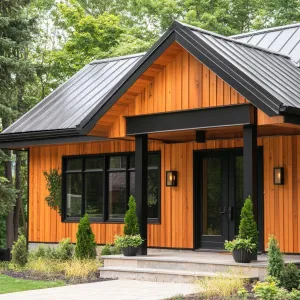 Woodland Wonder: A Modern Bungalow Delight