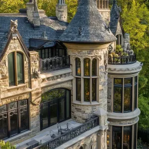 Medieval Castle-Style Mansion With Hidden Rooms