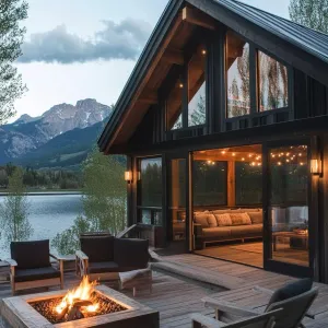 Outdoor Fire Pit With Seating