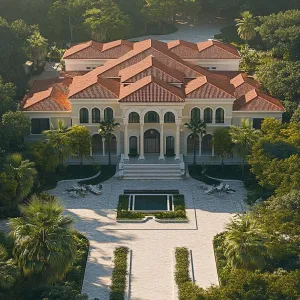 Lavish Oasis Amidst Lush Greenery