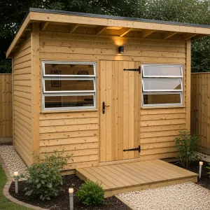 A Snug Sanctuary with Peppy Panels