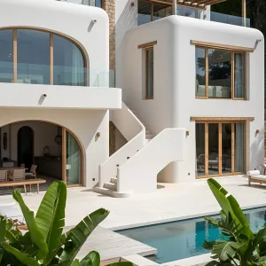 Sunlit Sanctuary by the Shore