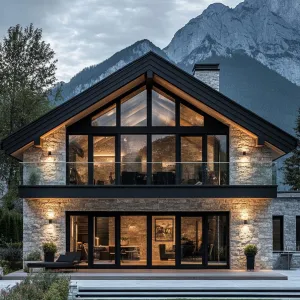 Modern Mountain Chalet Delight
