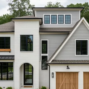 Modern Marvel in Brick and Timber