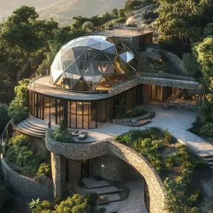 Hilltop Mansion With 360-Degree Rotating Rooms