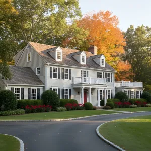 Dormered Manor With Balcony Poise