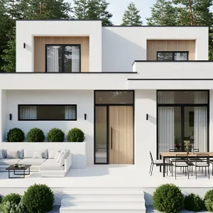 Sunlit Sanctuary: An Alluring White Retreat