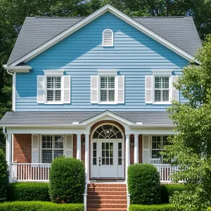 Blue Haven Amongst the Greenery