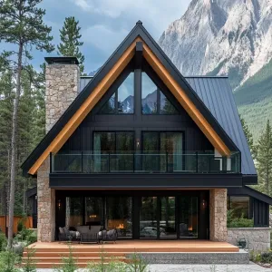 Modern Chalet with a Peak View