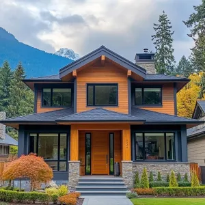 The Gingerbread Lodge: A Modern Wooded Retreat