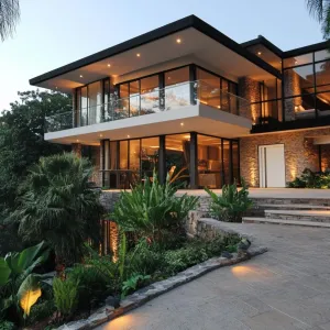 Floating Glass Dream Above the Jungle