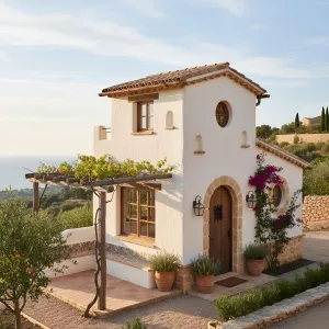Seaside Archway Vine-Covered Micro Casa