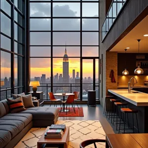 Penthouse Paradise: A Glass-Walled Wonder