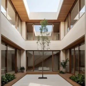 Open-Air Zen: The Courtyard Connection