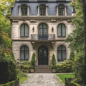 Whimsical Mansion with a Dash of French Charm