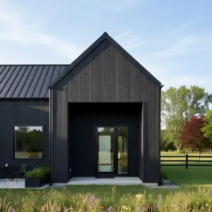 Ebon Gable With Meadow Threshold