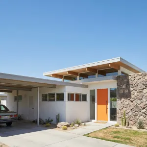 Desert Portal With Citrus Front Door
