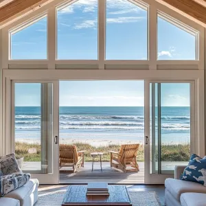 Window-Walled Retreat With Ocean View