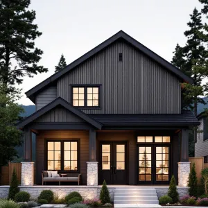 Eloquent Eaves and Evening Hues