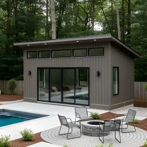 Minimalist Paradise by the Pool