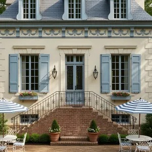 Sunlit Steps to a French Daydream